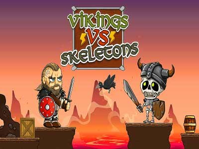 Игра Викинги vs. Скелеты онлайн