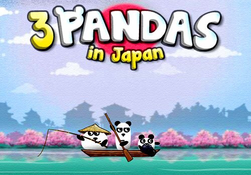 3 Панды в Японии