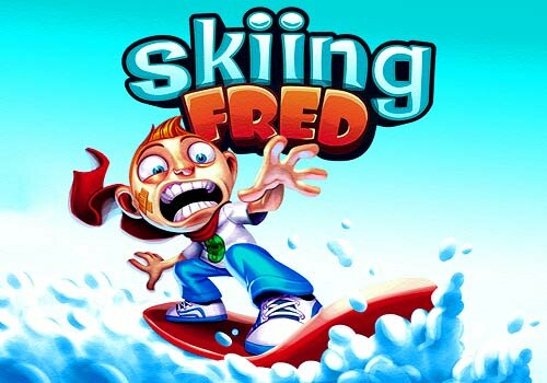 Игра Фред катается на сноуборде